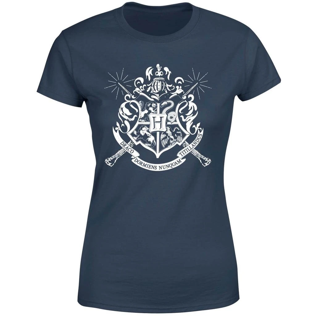 商品Harry Potter|Harry Potter Hogwarts House Crest Women's T-Shirt - Navy,价格¥170,第5张图片详细描述