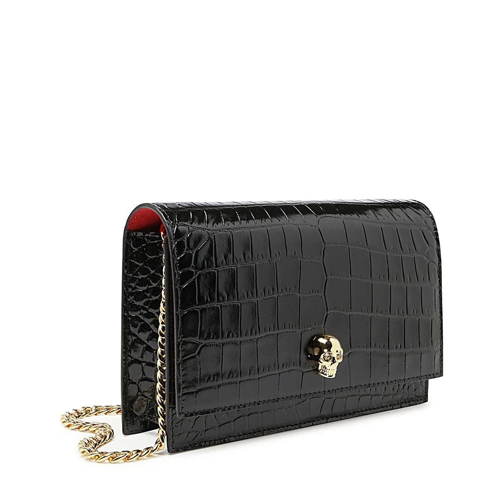 商品Alexander McQueen|Alexander McQueen Skull Embossed Crossbody Bag,价格¥6758,第3张图片详细描述