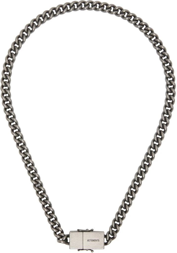 商品Vetements|Silver USB Necklace,价格¥3104,第1张图片