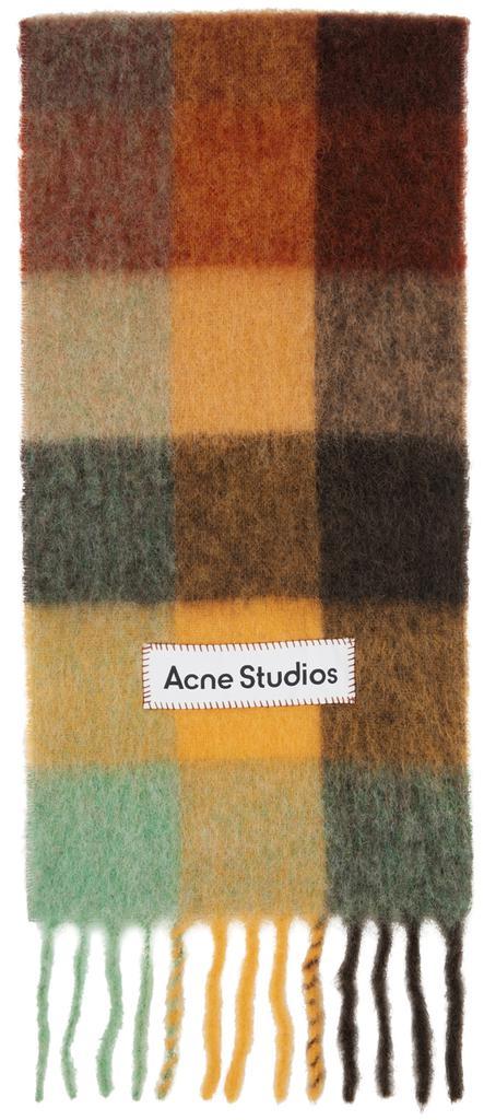 商品Acne Studios|女式 Vally围巾 棕橙色,价格¥1601,第1张图片