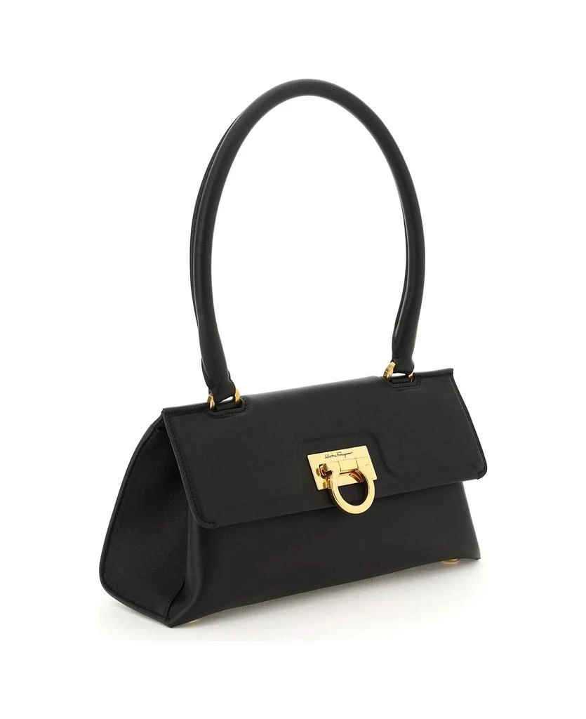 商品Salvatore Ferragamo|Leather Swing Small Bag,价格¥10552,第4张图片详细描述