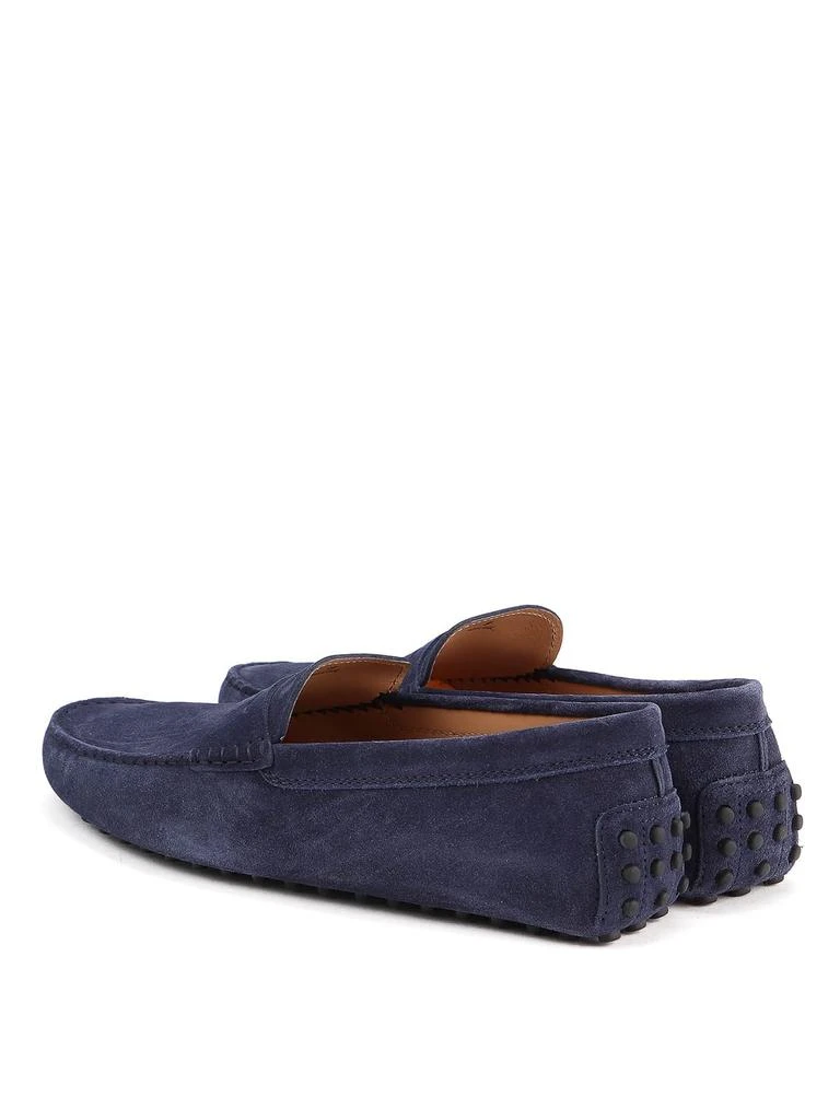 商品Tod's|Tod's Gommino Mocassino In Pelle Scamosciata Blu Xxm64c00640re0u820,价格¥3389,第3张图片详细描述