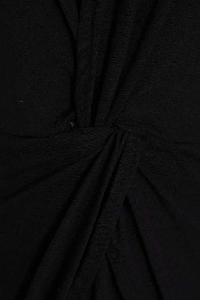 商品IRO|Tizana twist-front cotton-blend jersey mini dress,价格¥667,第4张图片详细描述
