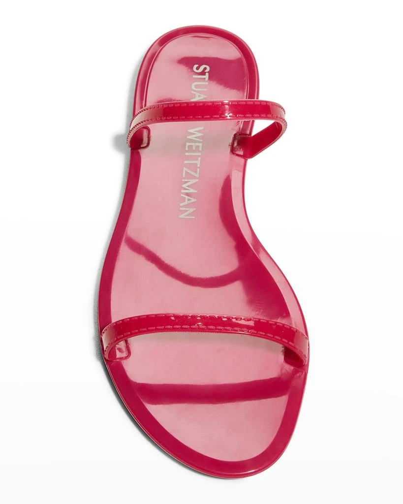 商品Stuart Weitzman|Sawyer Dual-Band Flat Sandals,价格¥741,第5张图片详细描述