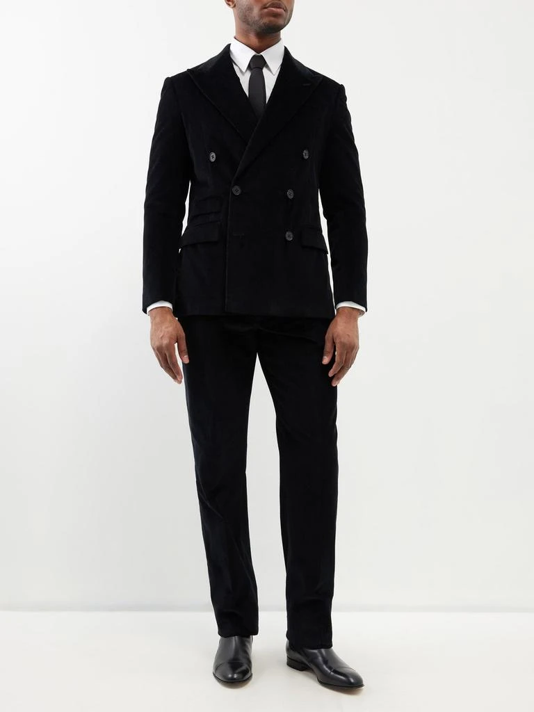 商品Ralph Lauren|Gregory pleated cotton-corduroy suit trousers,价格¥2006,第2张图片详细描述