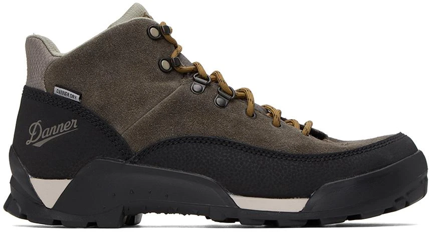 商品Danner|Gray & Black Panorama Boots,价格¥883,第1张图片