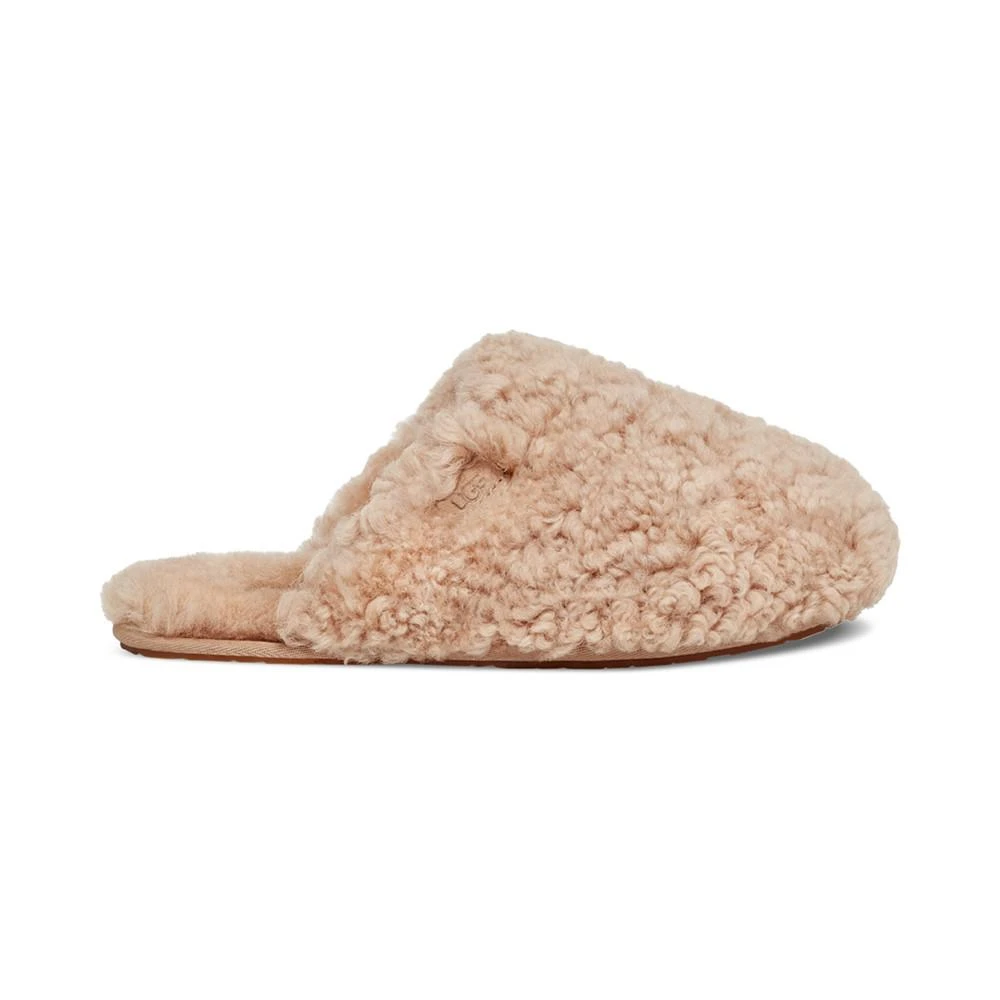 商品UGG|Women's Maxi Curly Slide Slippers,价格¥829,第2张图片详细描述