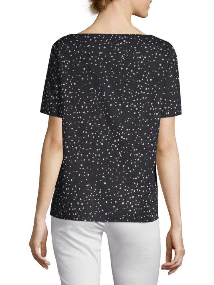 商品Eileen Fisher|Organic Cotton Dot-Print Top,价格¥515,第2张图片详细描述