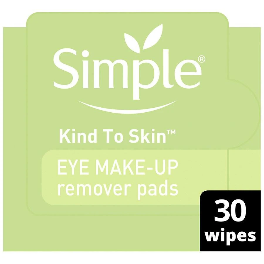 商品Simple|Eye Makeup Remover Pads,价格¥33,第3张图片详细描述