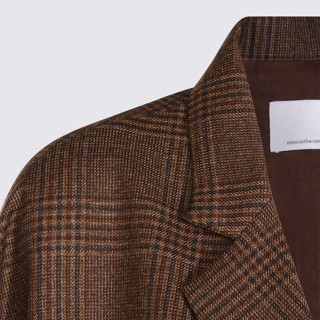 商品Nine in the Morning|Brown Wool Blazer,价格¥3670,第4张图片详细描述