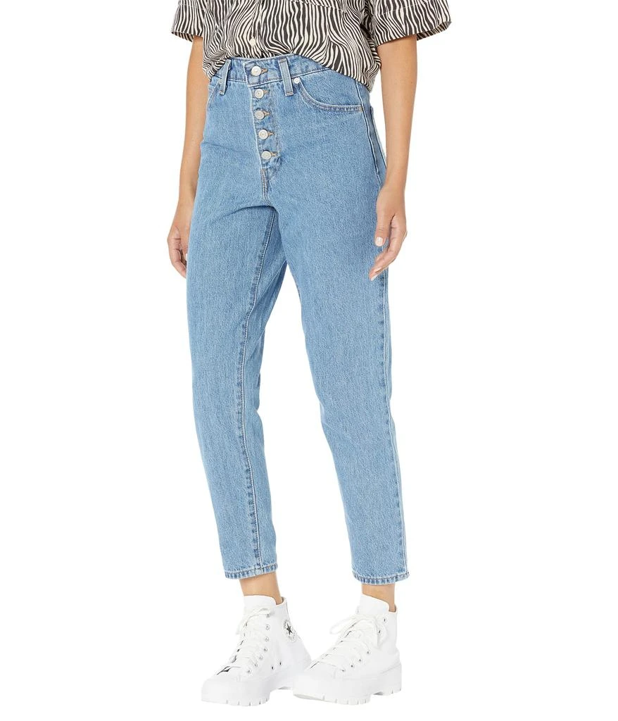 商品Levi's|Notch High-Waisted Mom Jeans,价格¥520,第1张图片