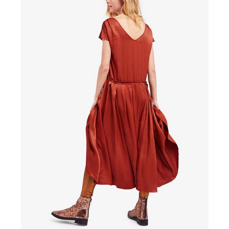 商品Free People|Love and Feeling Drawstring Midi Dress,价格¥547,第3张图片详细描述