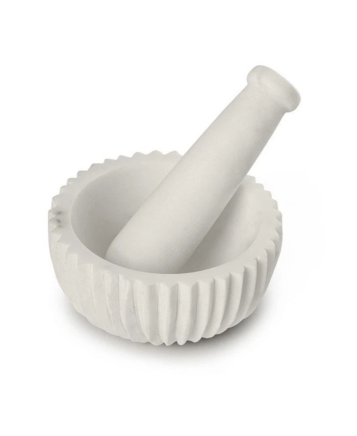 商品GAURI KOHLI|Milan Marble Mortar Pestle,价格¥262,第1张图片