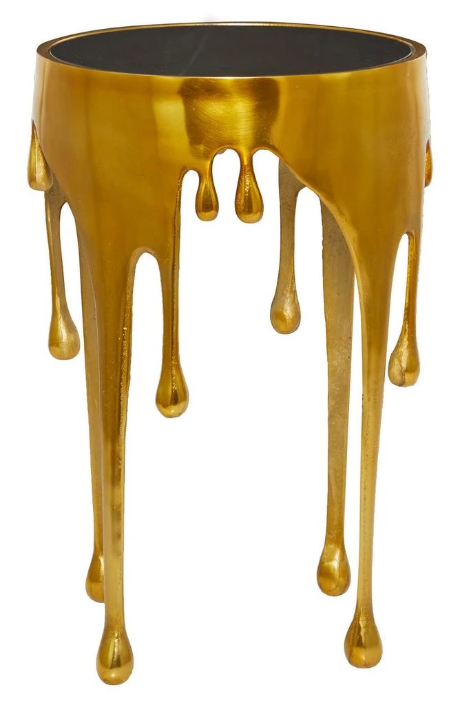 商品VIVIAN LUNE HOME|Melting Gold Aluminum Table,价格¥1648,第5张图片详细描述