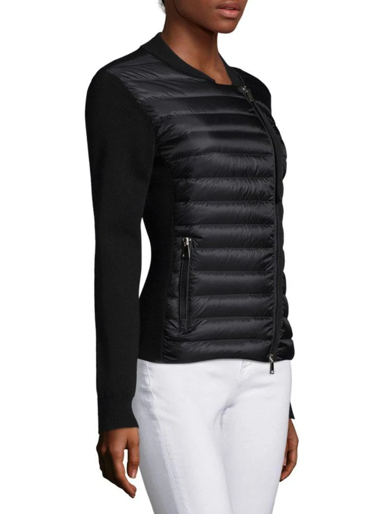 商品Moncler|Moncler - Maglia Wool Zip-Front Jacket,价格¥6031,第3张图片详细描述