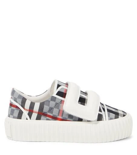 商品Burberry|Vintage Check canvas sneakers,价格¥2721,第4张图片详细描述