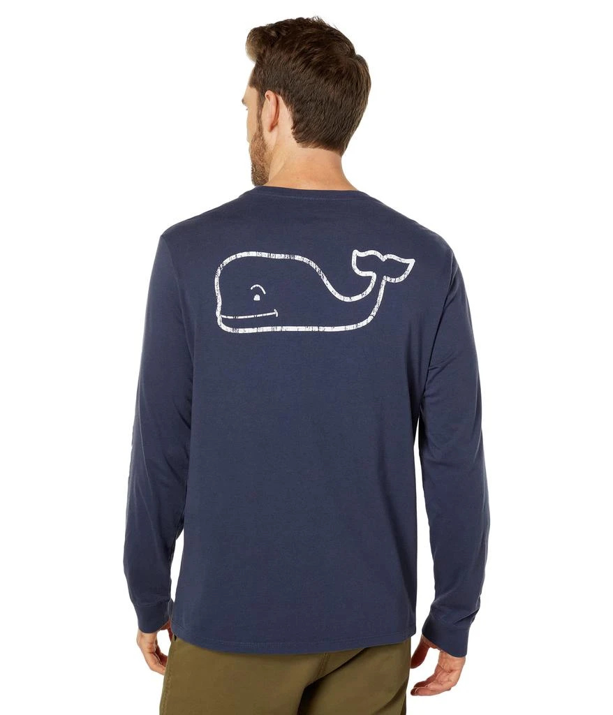 商品Vineyard Vines|Long Sleeve Vintage Whale Pocket T-Shirt,价格¥357,第1张图片详细描述