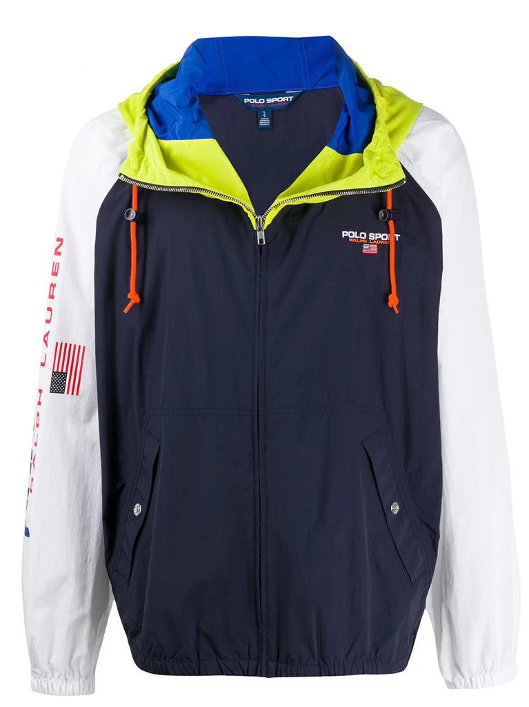 商品Ralph Lauren|Polo Sport Logo Windbreaker Coats & Jackets Man,价格¥1206,第1张图片