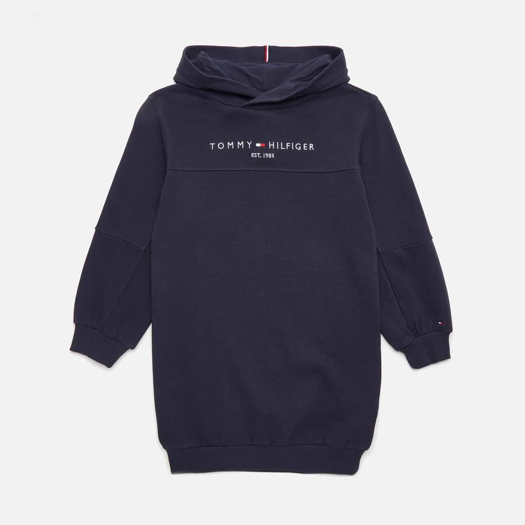 商品Tommy Hilfiger|Tommy Hilfiger Girls' Essential Hoodie Dress Long Sleeve - Twilight Navy,价格¥227,第1张图片