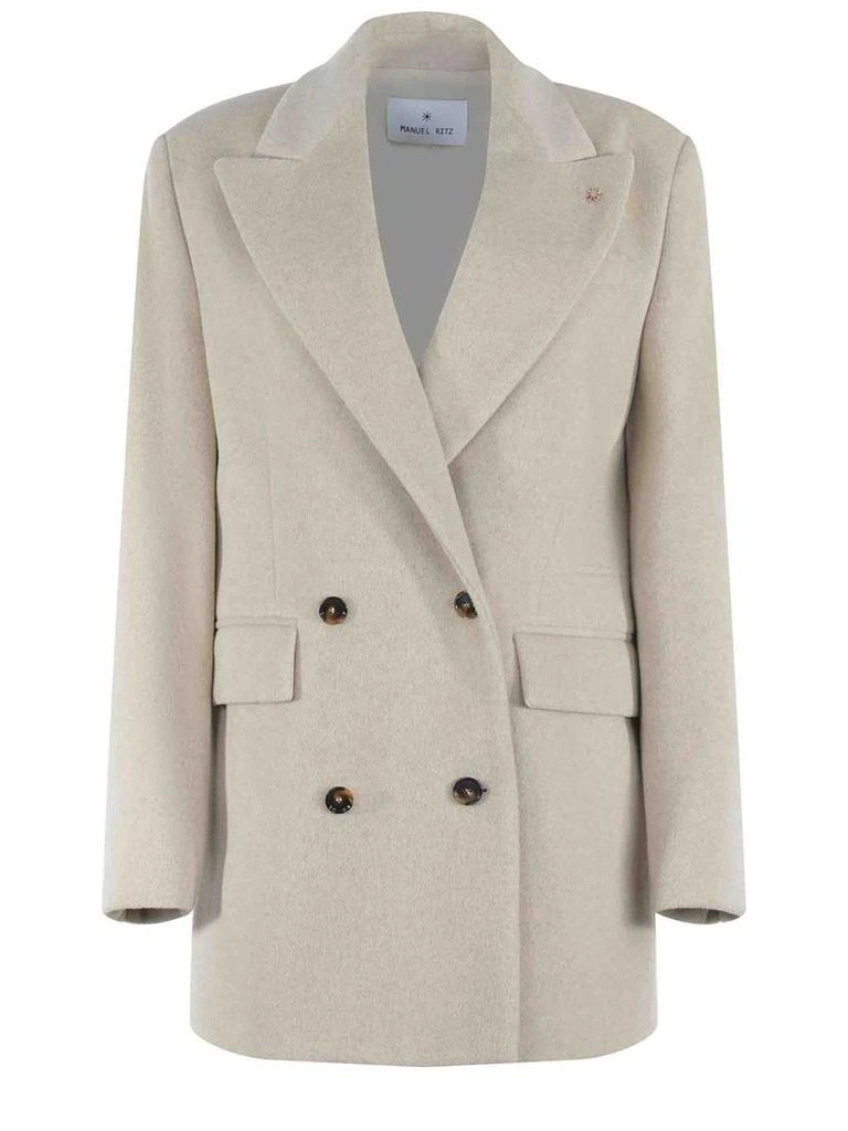商品MANUEL RITZ|Manuel Ritz  Coat,价格¥2368,第1张图片