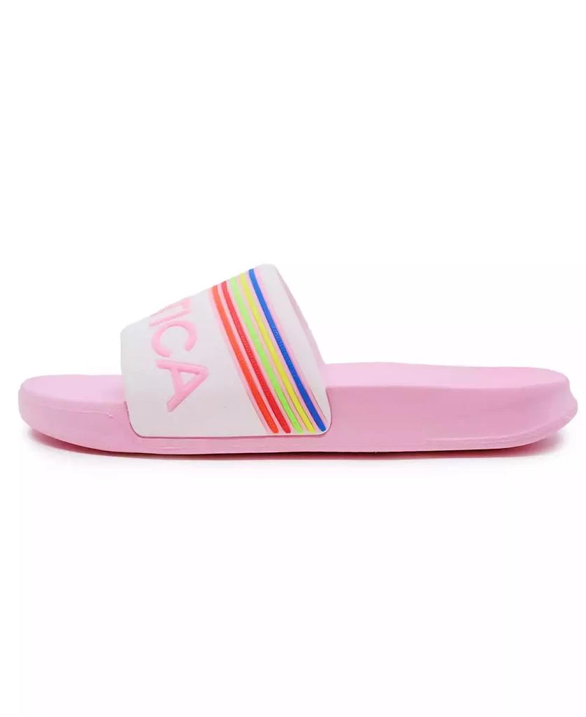 商品Nautica|Little Girls Gaff Slide Sandals,价格¥115,第2张图片详细描述