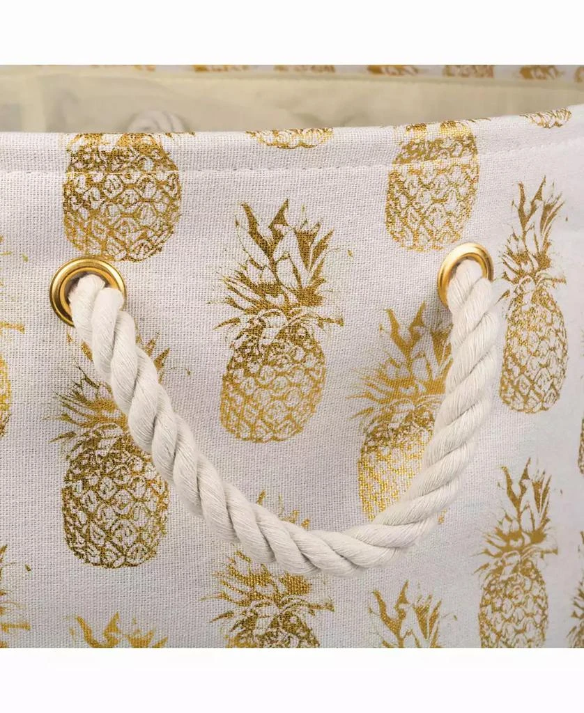 商品Design Imports|Design Import Storage Bin Pineapple, Round,价格¥283,第4张图片详细描述