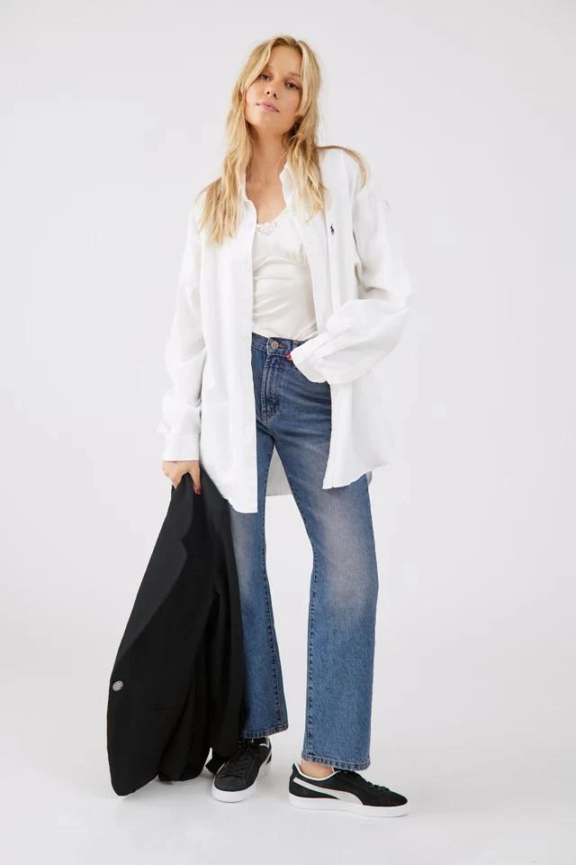 商品Urban Renewal|Urban Renewal Vintage That Girl Blazer, Button-Down Shirt & Cami 3-Piece Set,价格¥485,第4张图片详细描述
