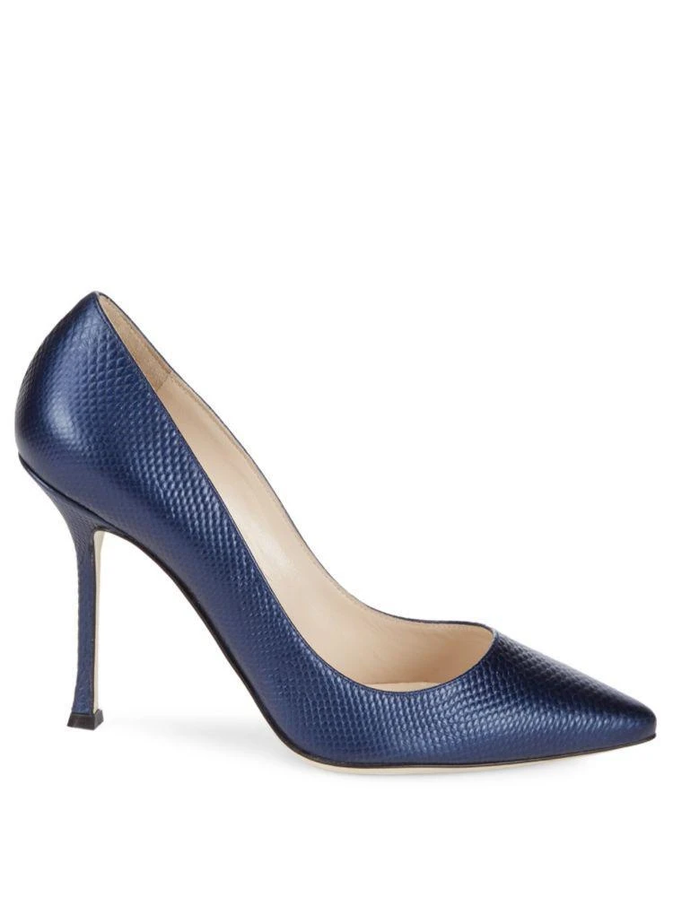 商品Sergio Rossi|Point Toe Leather Pumps,价格¥1813,第5张图片详细描述