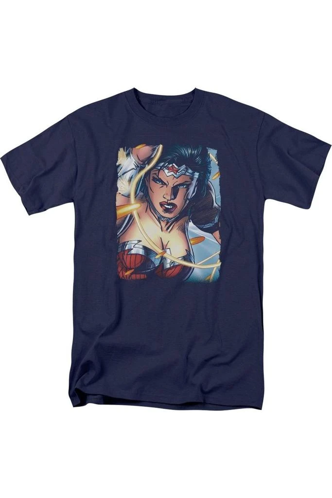商品Gildan|Justice League of America Scowl Short Sleeve Adult Tee / T-Shirt,价格¥237,第1张图片