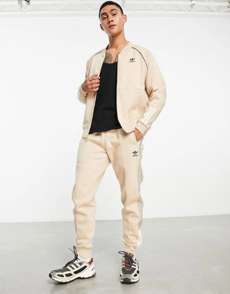 商品Adidas|adidas Originals SPRT bomber in beige,价格¥314,第4张图片详细描述