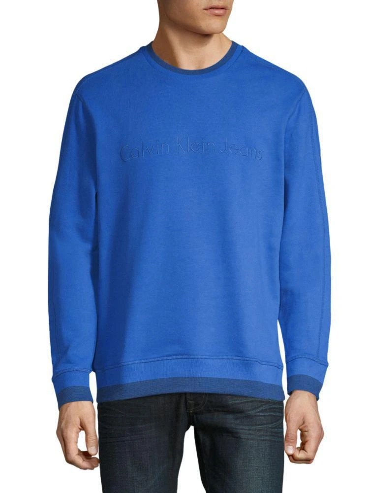 商品Calvin Klein|Tonal Rib 卫衣,价格¥220,第1张图片