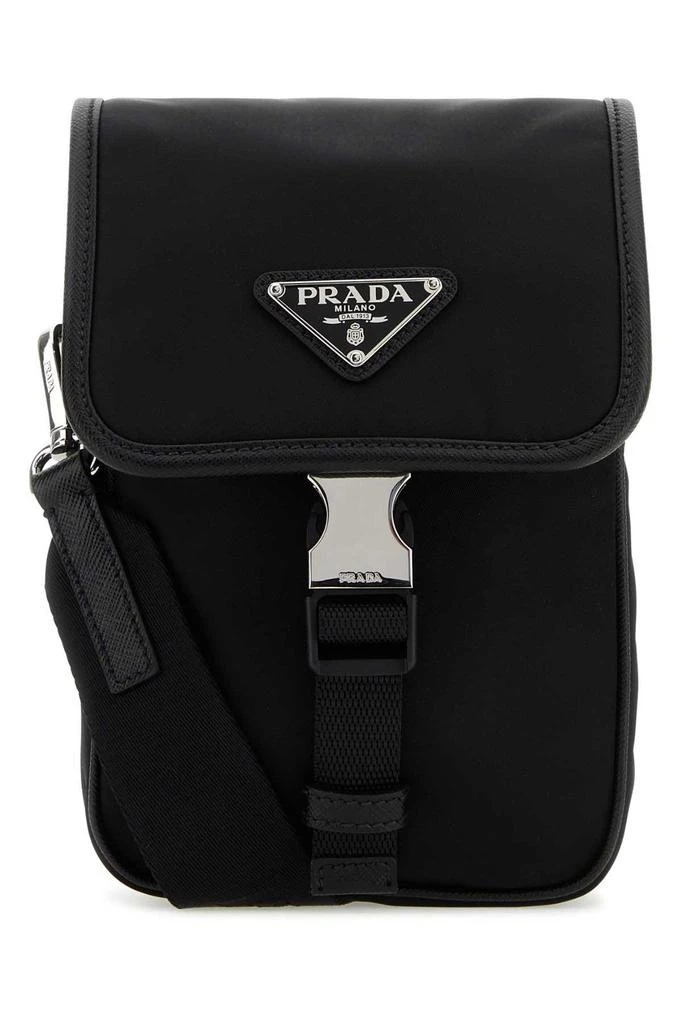 商品Prada|Prada Logo-Plaque Buckle Fastened Crossbody Bag,价格¥13176,第1张图片