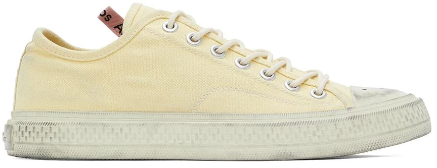 商品Acne Studios|Yellow Ballow Tumbled Low Sneakers,价格¥982,第1张图片