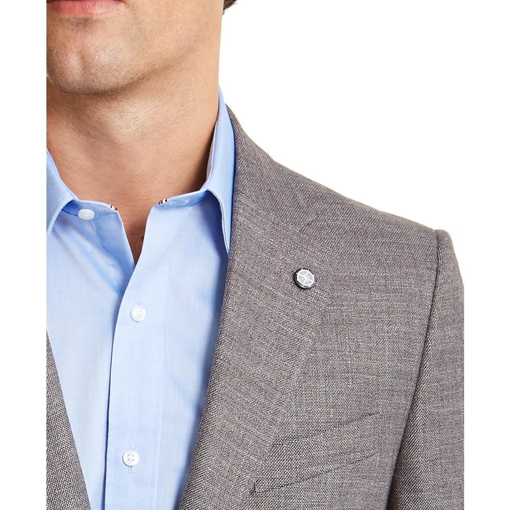 商品Nautica|Men's Modern-Fit Active Stretch Solid Sport Coat,价格¥742,第4张图片详细描述