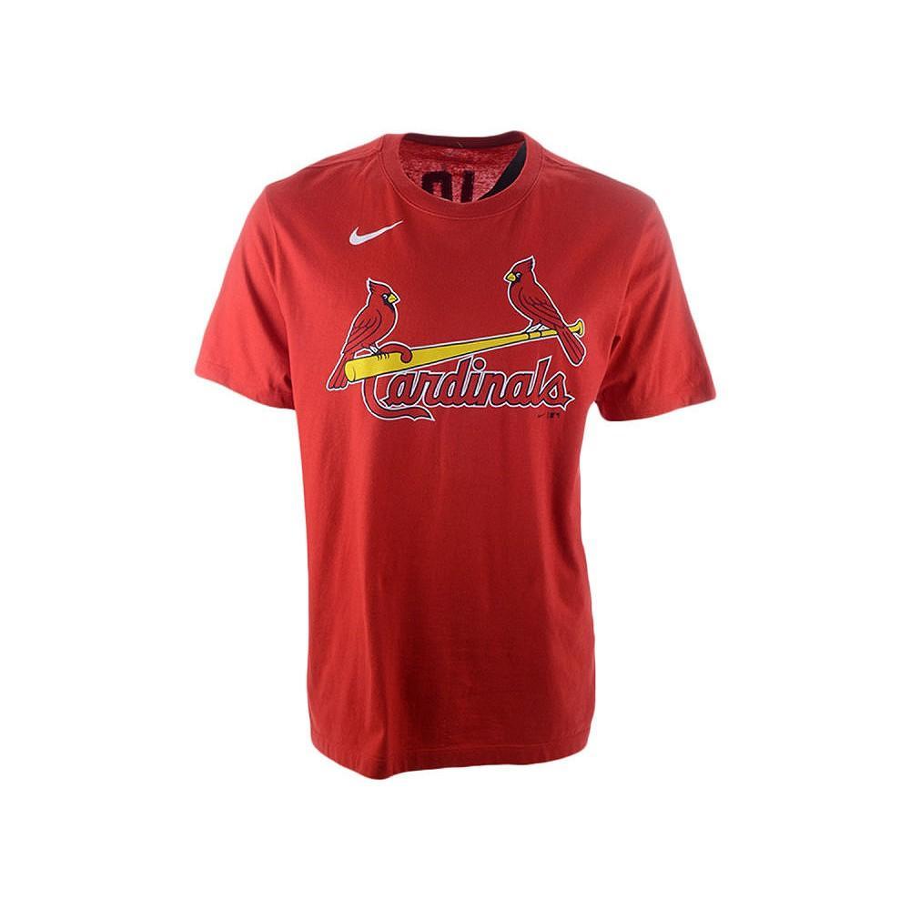商品NIKE|St. Louis Cardinals Men's Name and Number Player T-Shirt Paul DeJong,价格¥244,第4张图片详细描述
