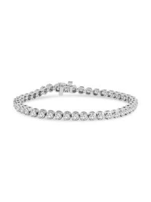 商品Diana M Jewels|14K White Gold & 1 TCW Tennis Bracelet,价格¥12562,第1张图片
