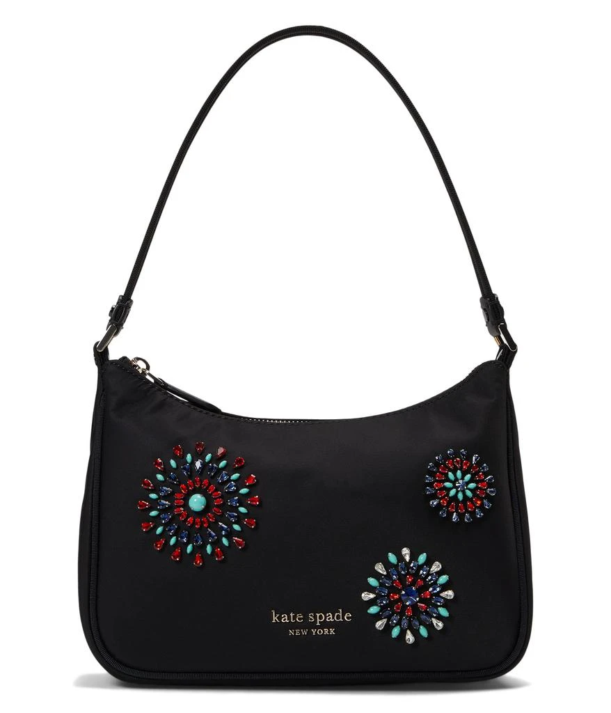 商品Kate Spade|Sam The Little Better Fireworks Embellished Nylon Small Shoulder Bag,价格¥1089,第1张图片