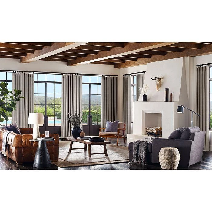 商品Sunbrella|Taylor Light Filtering 3-in-1 Single Curtain Panel, 50" x 96",价格¥1369,第5张图片详细描述