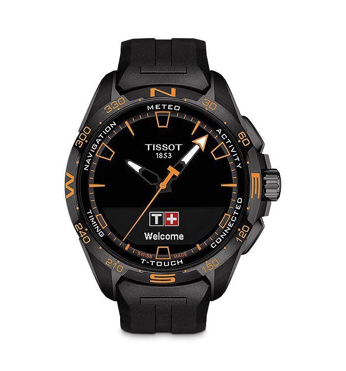 商品Tissot|T-Touch Connect Solar Smart Watch, 47.5mm,价格¥5162,第1张图片