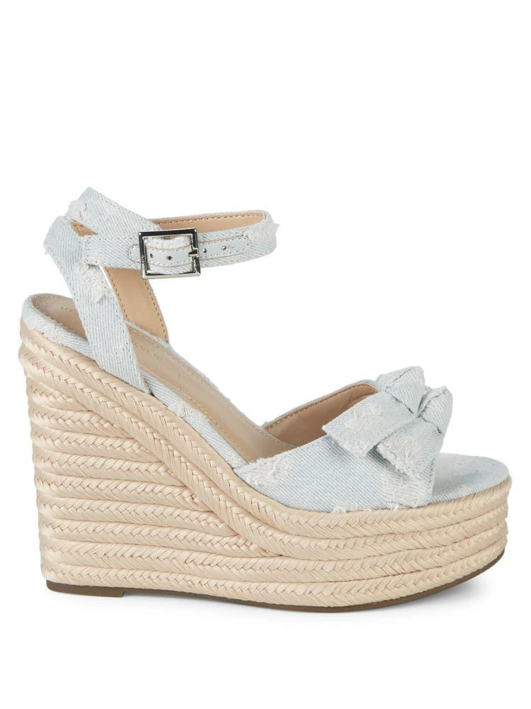 Gwenn Denim Espadrille Platform Wedges 商品