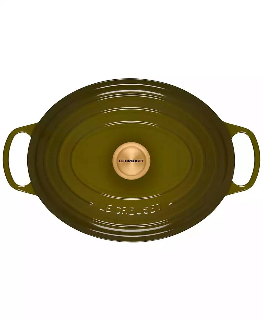 6.75-Qt. Signature Enameled Cast Iron Oval Dutch Oven 商品