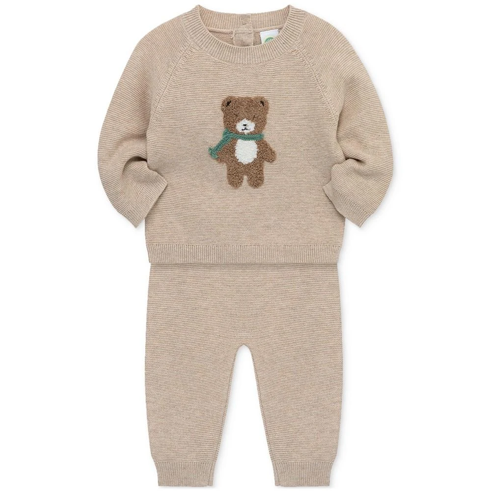 商品Little Me|Baby 2-Pc. Bear Sweater & Pants Set,价格¥303,第3张图片详细描述