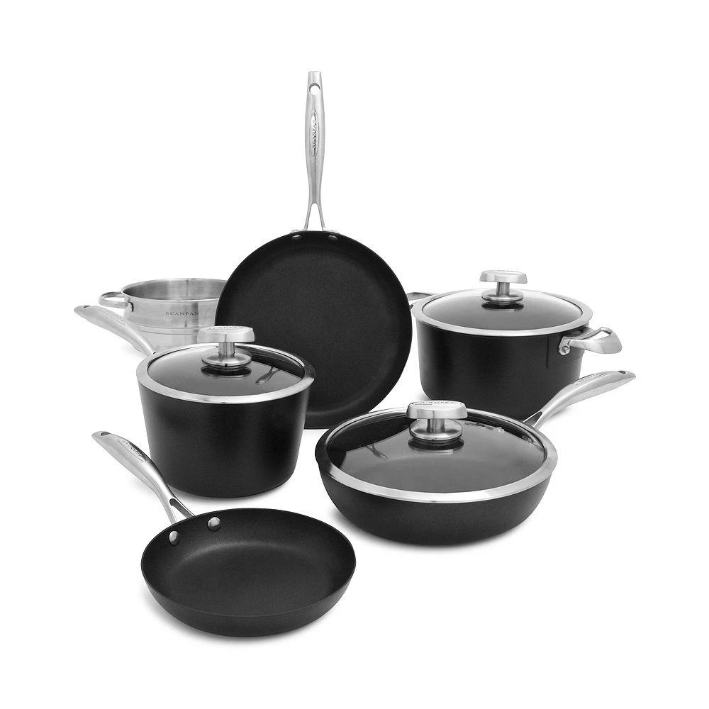 商品Scanpan|PRO IQ 9-Piece Cookware Set,价格¥5148,第1张图片