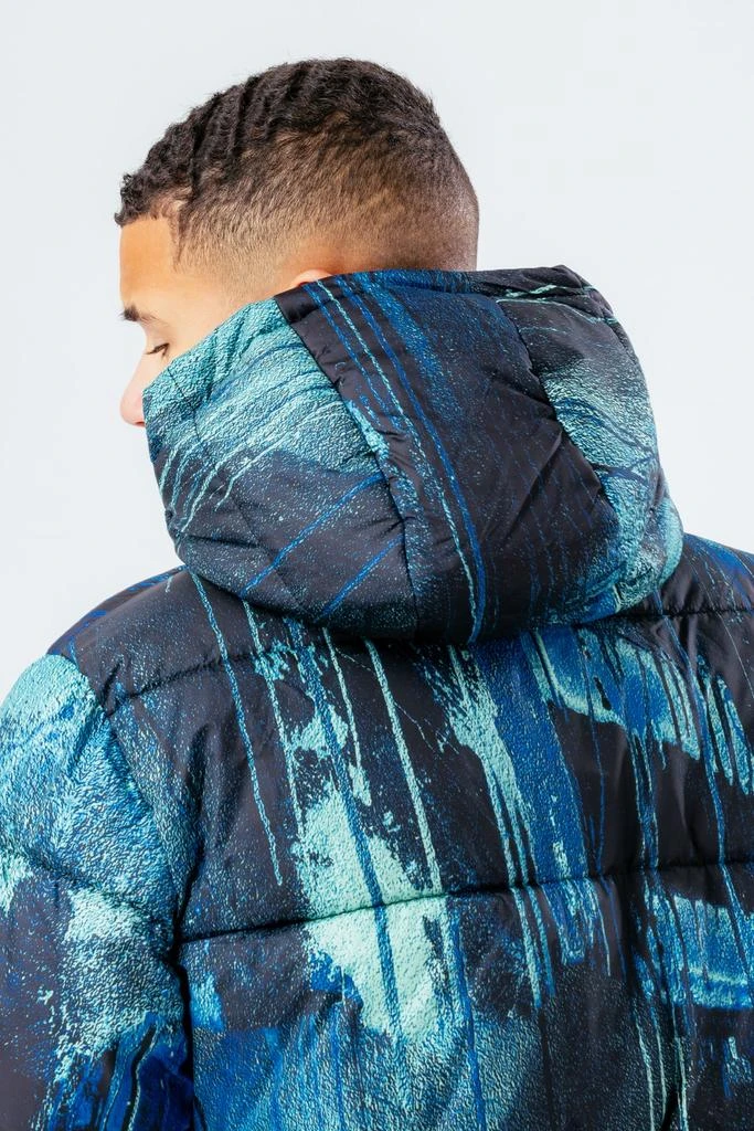 商品HYPE BOYS|HYPE BLUE GRAFFITI BOYS PUFFER JACKET,价格¥506,第4张图片详细描述