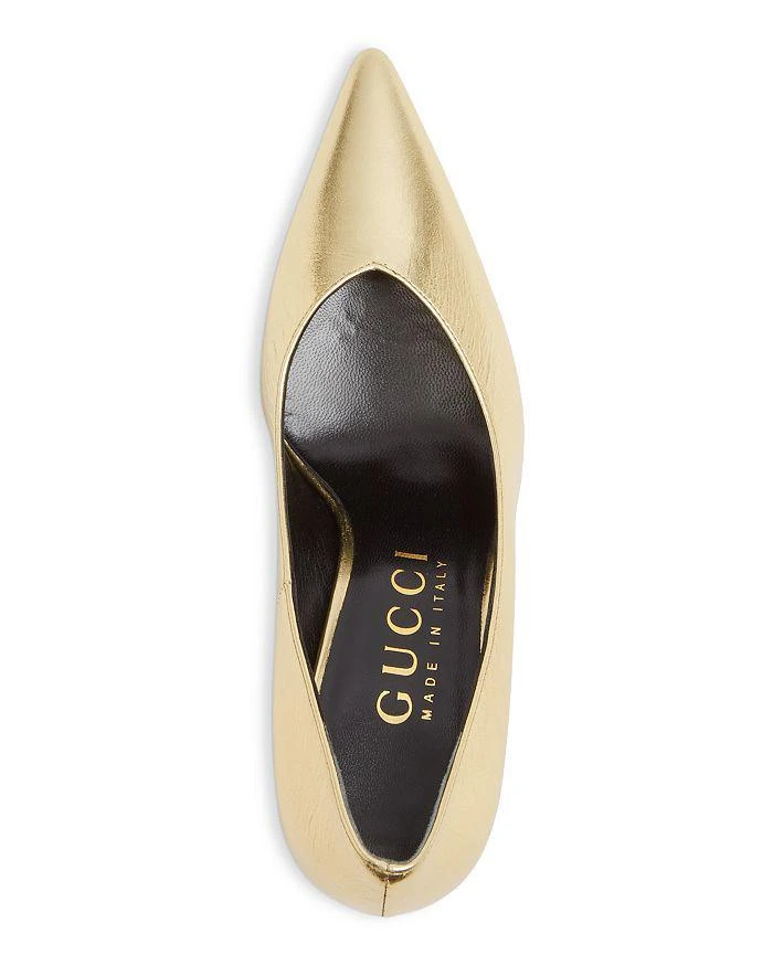 商品Gucci|Women's Pointed Toe High Heel Pumps,价格¥6702,第4张图片详细描述