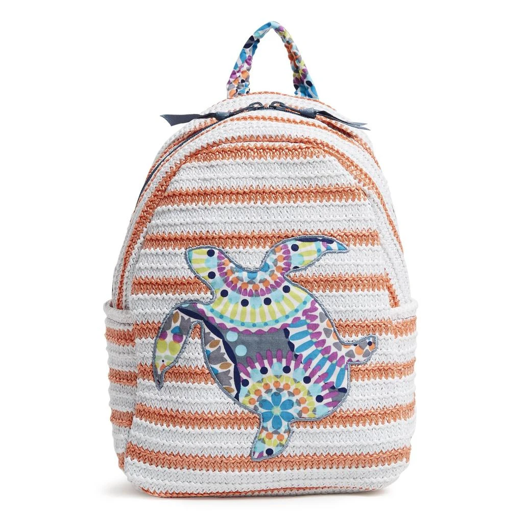 商品Vera Bradley|Vera Bradley Straw Compact Backpack,价格¥434,第4张图片详细描述