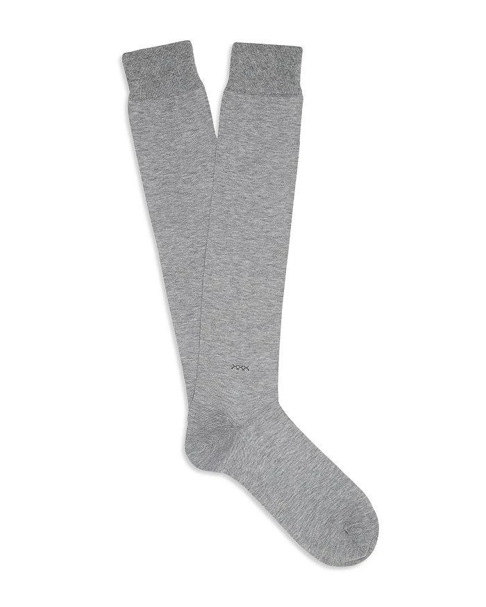 商品Zegna|Light Grey Mélange Everyday Triple Mid Calf Socks,价格¥340,第3张图片详细描述