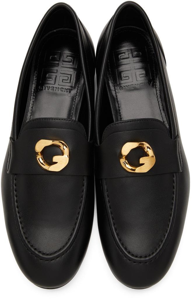 Black G Chain Loafers商品第5张图片规格展示