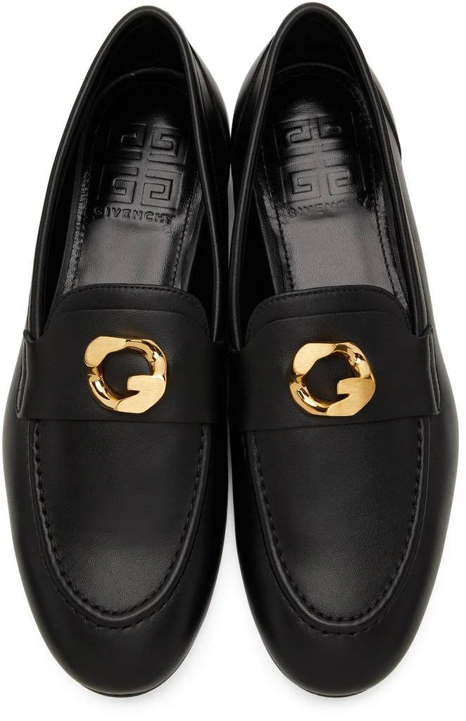 商品Givenchy|Black G Chain Loafers,价格¥3238,第5张图片详细描述