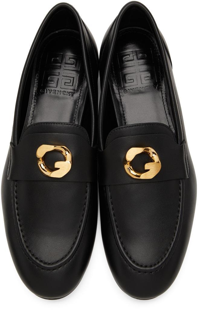 商品Givenchy|Black G Chain Loafers,价格¥6002,第7张图片详细描述